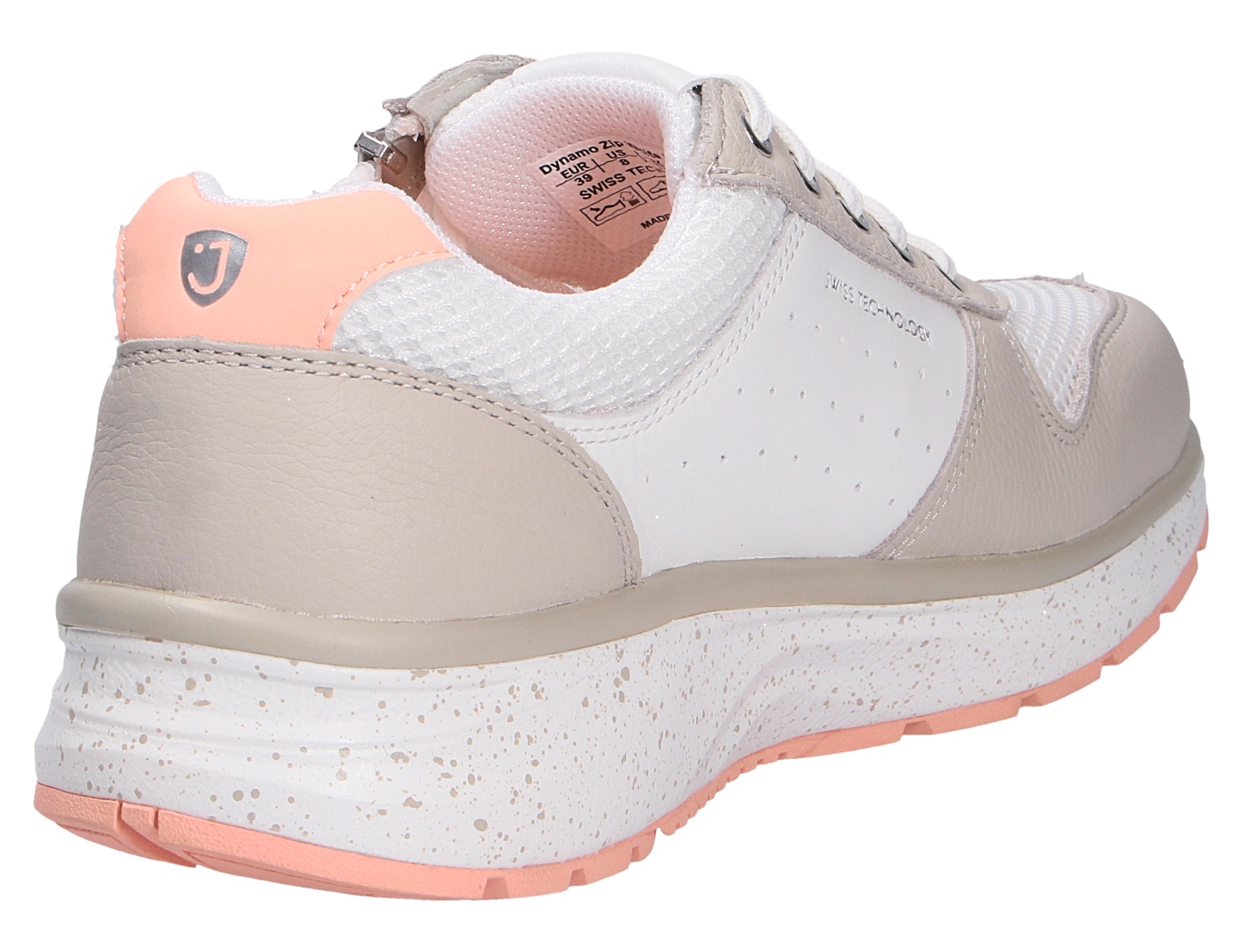 DYNAMO ZIP w white/beige