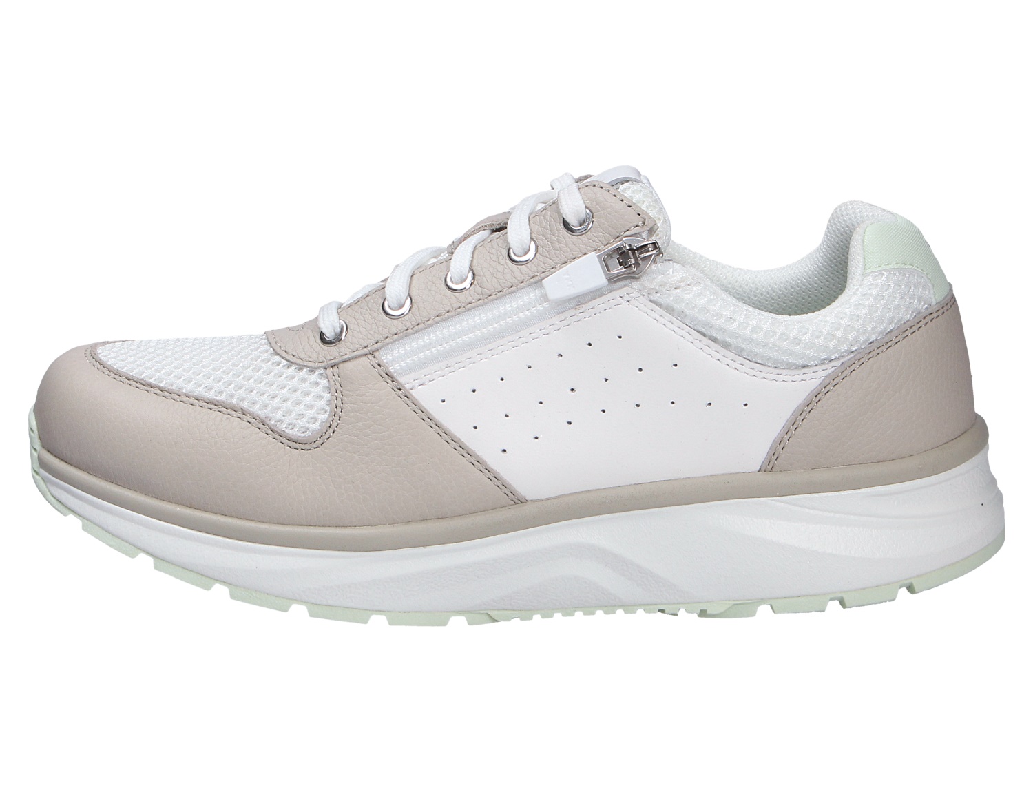 DYNAMO ZIP w white/green
