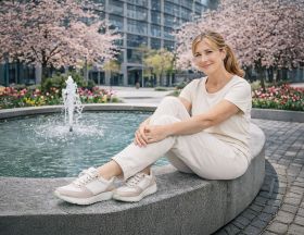 DYNAMO ZIP w white/green